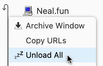 Right-click → Unload